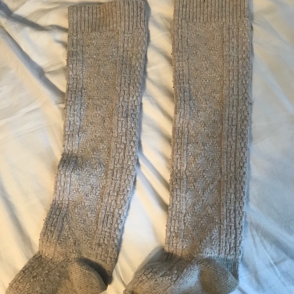 Free People Over-The-Knee Sweater socks